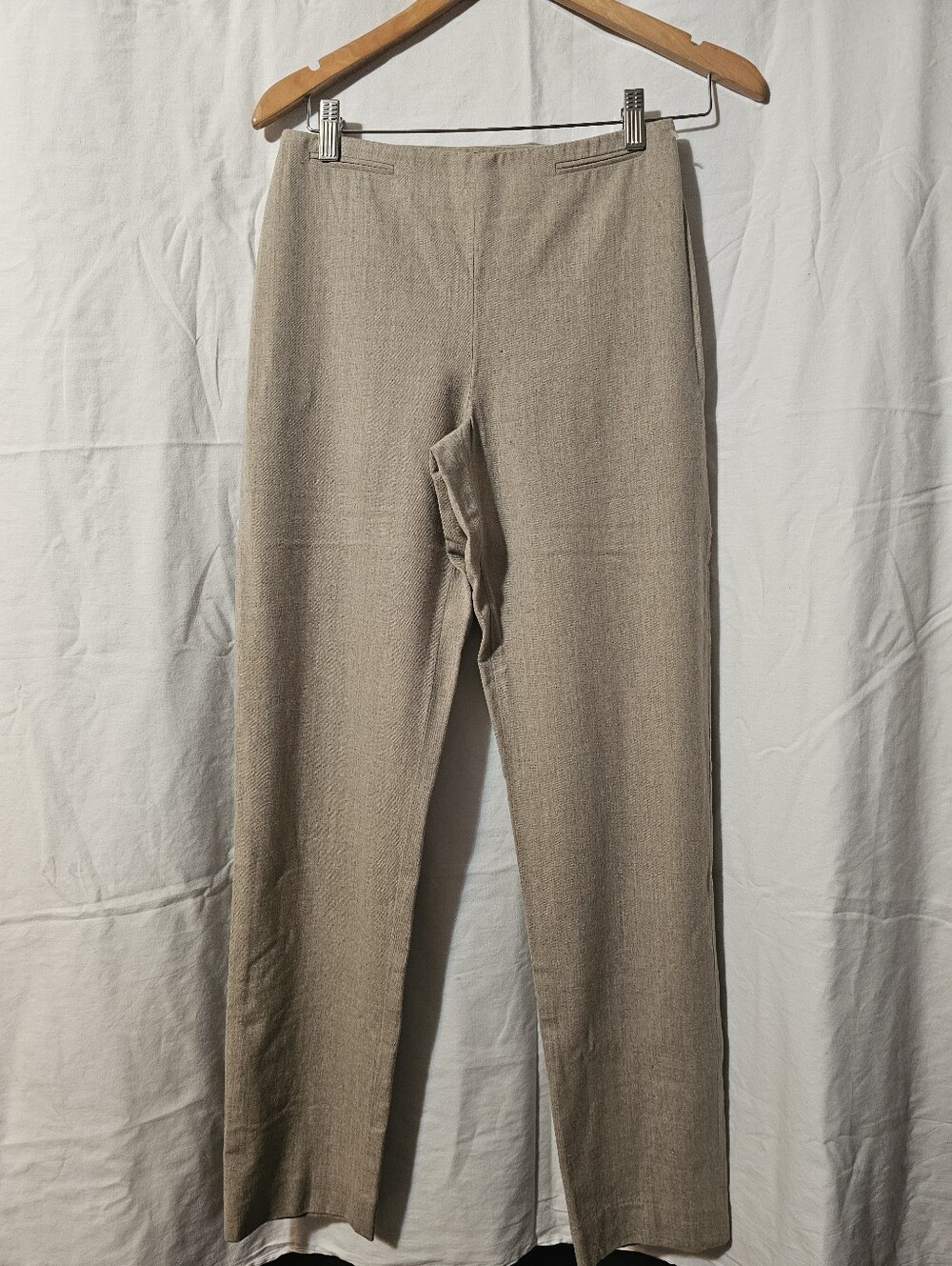 Ann Taylor Women's Straight-Leg Pants in Taupe